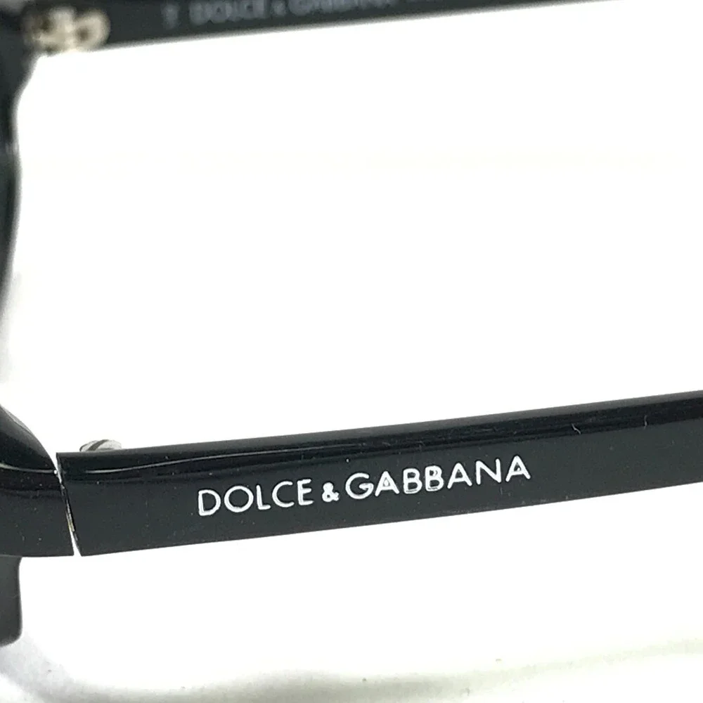 Dolce & Gabbana Petite Eyeglasses Frames DG 521 B5 Shiny Black Round 47-17-140